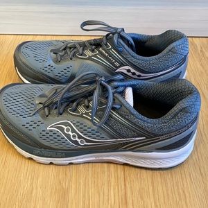 SAUCONY WOMEN'S ECHELON 7 - SLATE/PINK (S10468-1)